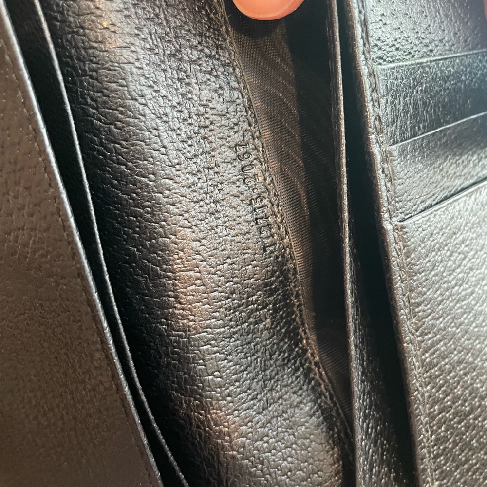 Gucci GG Canvas Long Wallet Black - Picture 5 of 14